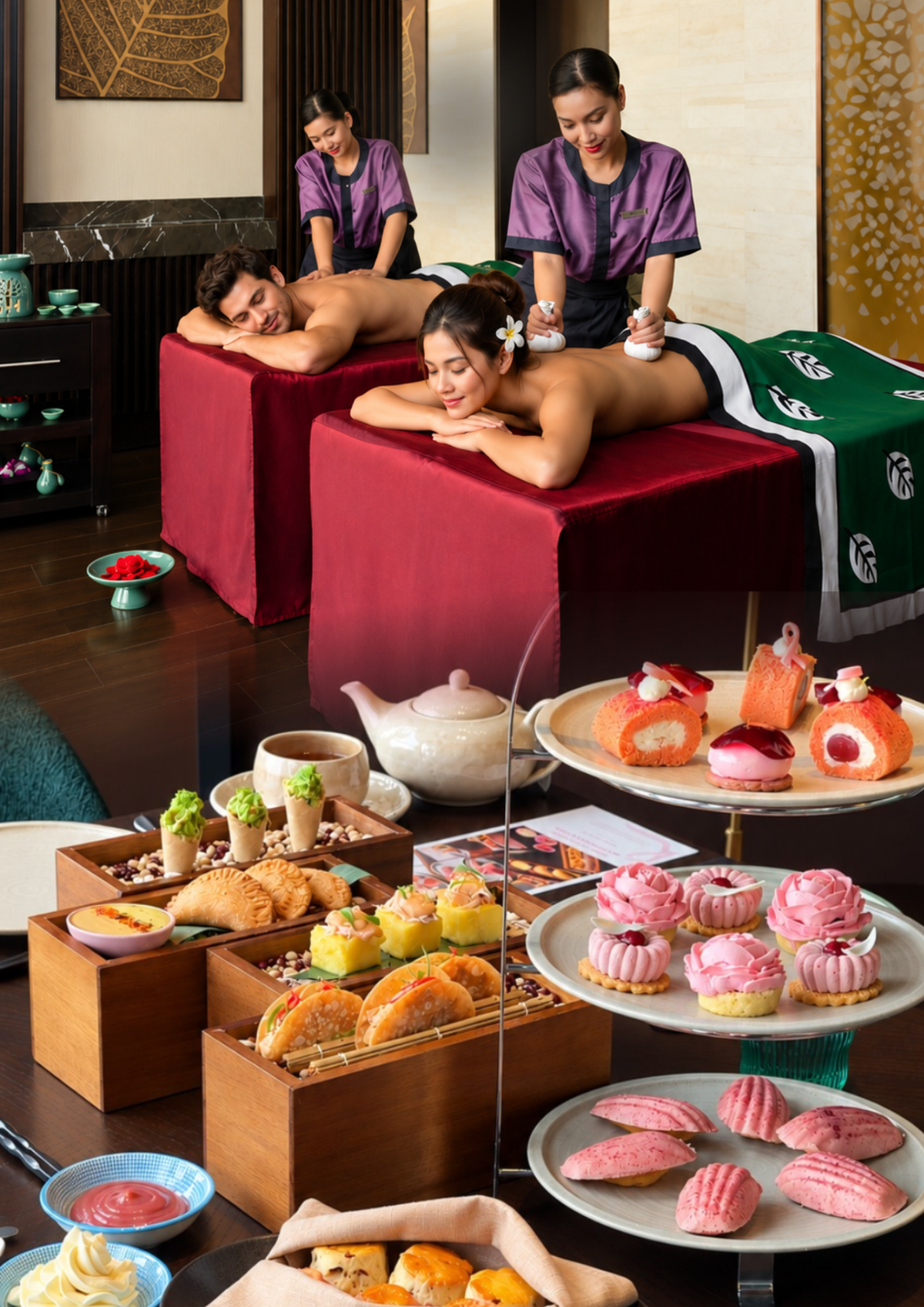 Spa Tea at Banyan Tree Kuala Lumpur