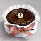 Black Sesame Burnt Cheesecake by Bake by Banyan Tree – whole cake