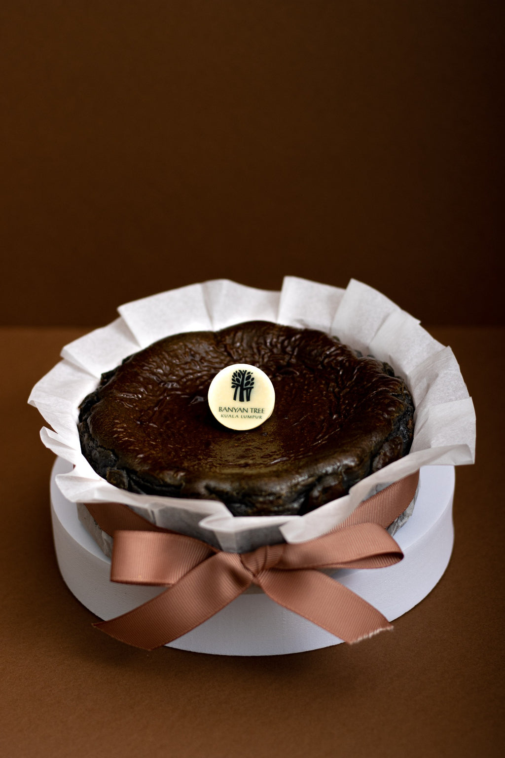 Black Sesame Burnt Cheesecake by Bake by Banyan Tree