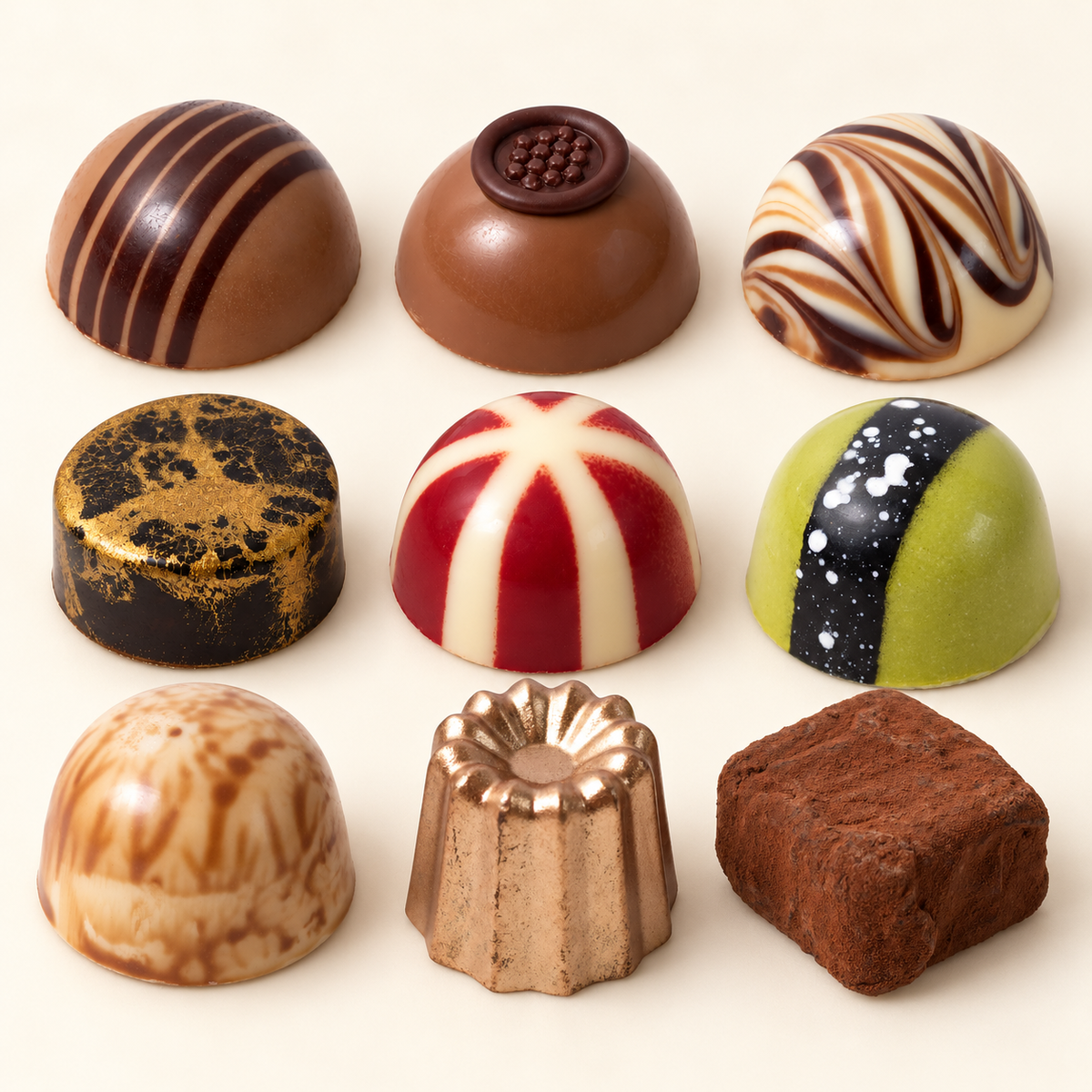 Nine bonbon selections by Bake by Banyan Tree
