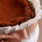 Chocolate Burnt Cheesecake by Bake by Banyan Tree – close-up detail