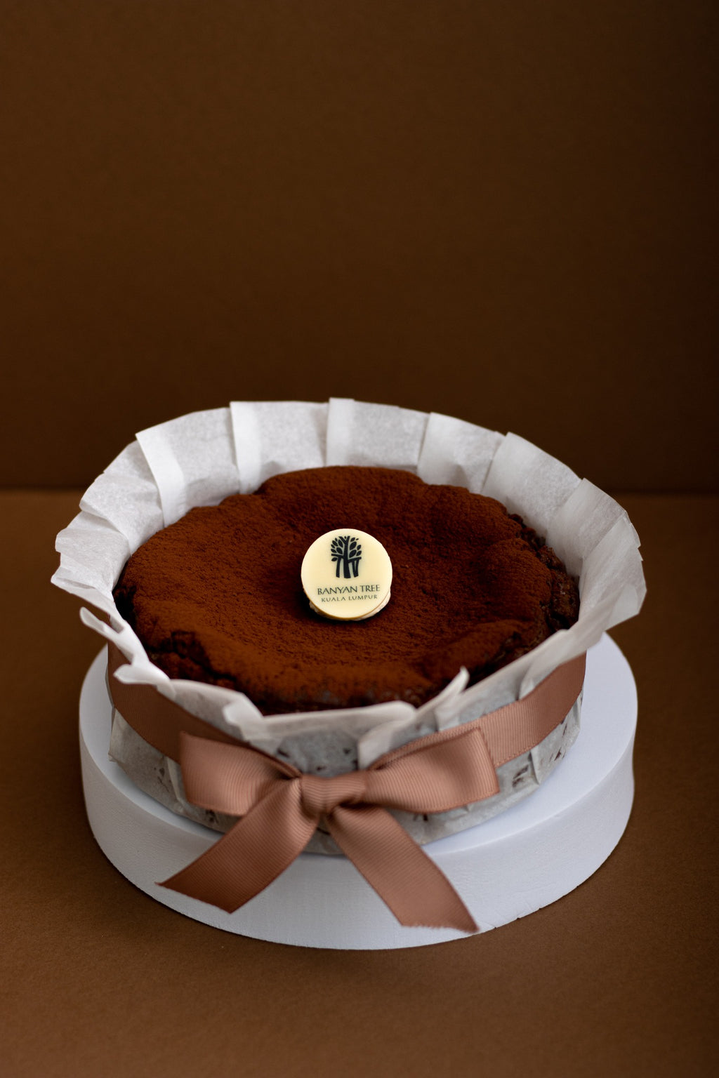 Chocolate Burnt Cheesecake by Bake by Banyan Tree
