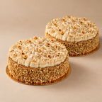 Hazelnut Coffee Cake by Bake by Banyan Tree – styled cake arrangement