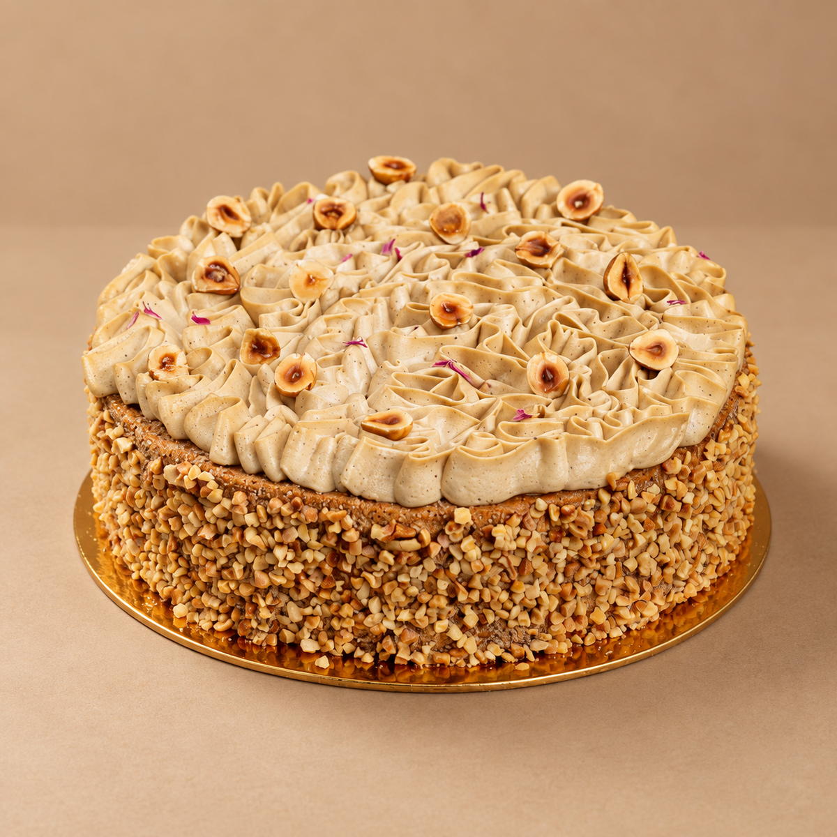 Hazelnut Coffee Cake by Bake by Banyan Tree – whole cake