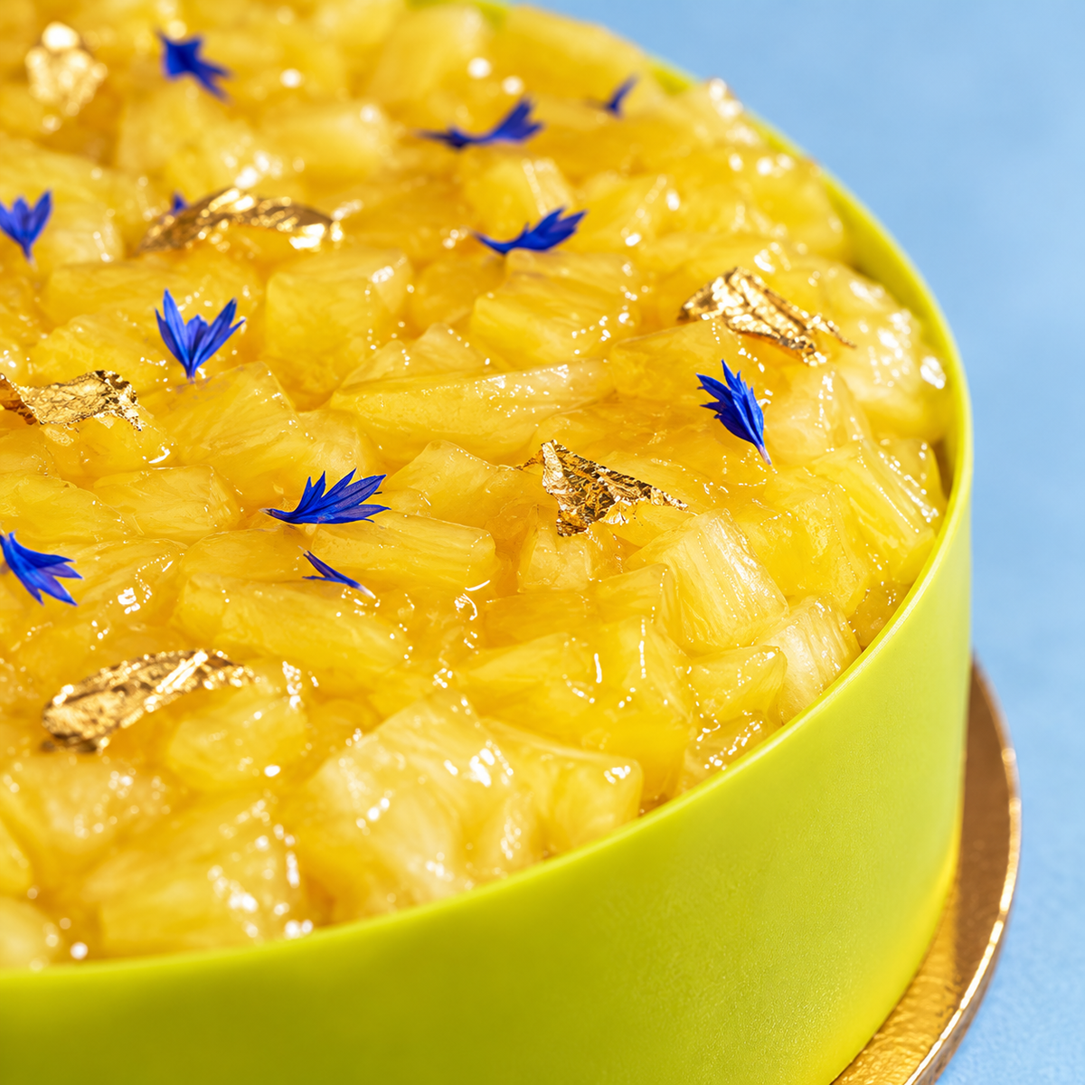 Pineapple Cheesecake by Bake by Banyan Tree – close-up detail