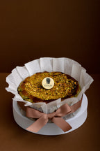 Pistachio Burnt Cheesecake by Bake by Banyan Tree